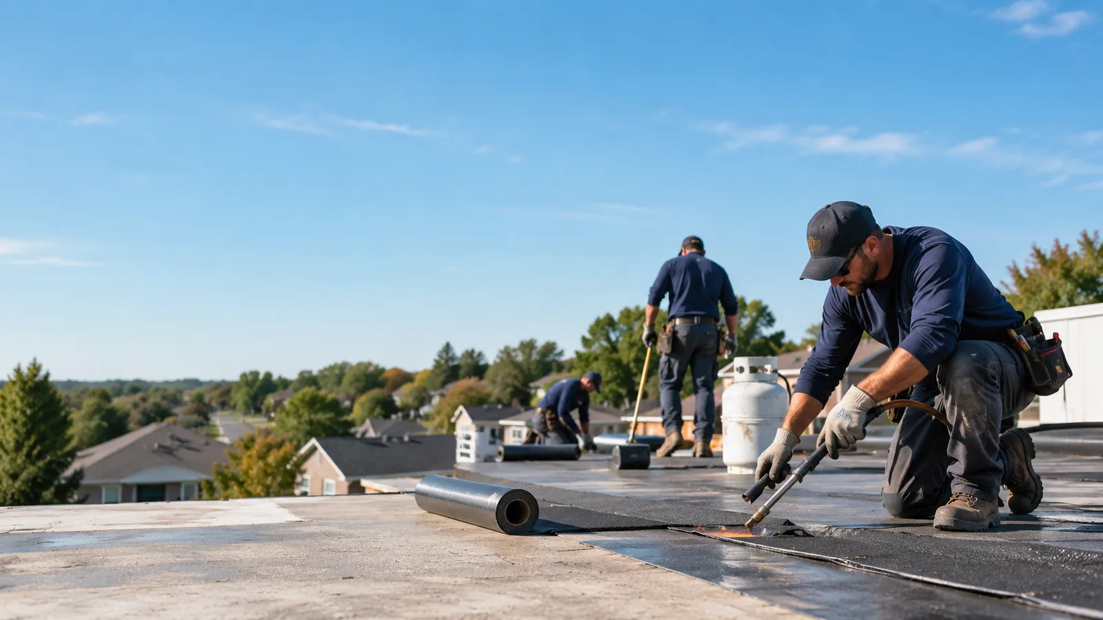 Flat Roof Leak Repair providers in O Brien, TX
